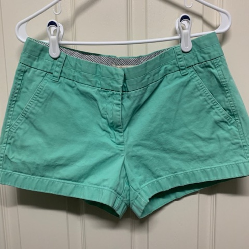 J. Crew 3" Broken-in Chino Short Teal